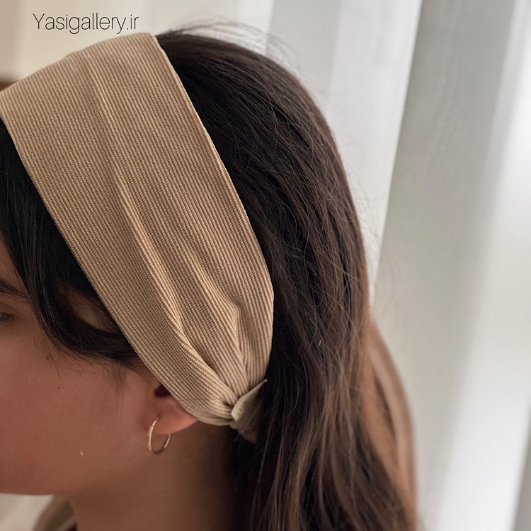 هدبند مخمل زنانه شیک و گرم یاسی گالری اکسسوری مو زمستانی رنگبندی متنوع