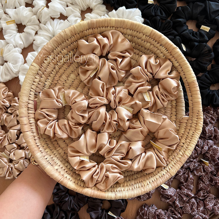 اسکرانچی ابریشمی ساده - محافظ مو یاسی گالری